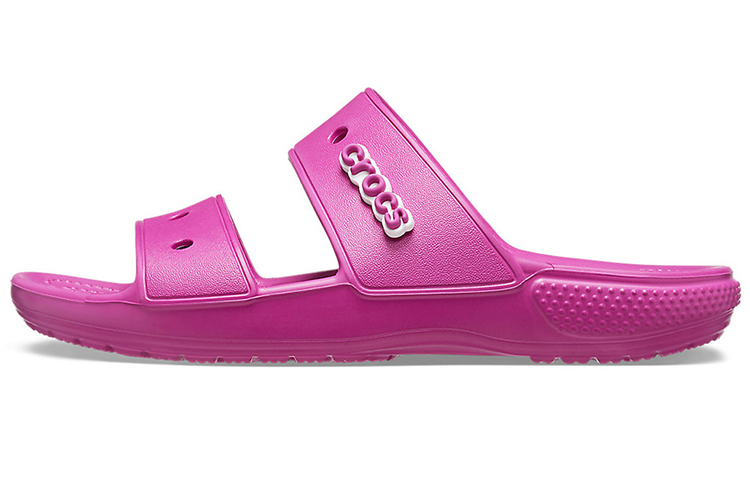 Crocs Classic Cozy Unisex Purple Red Sandals