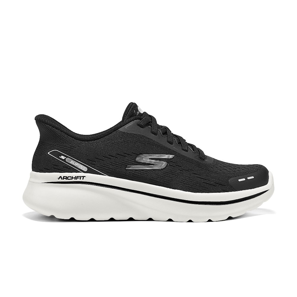 Skechers Women's GO WALK Abrasion Resistant Breathable Low Top Casual Shoes Women's Black