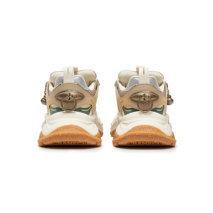 Champion Retro Sports Tooth Shark Shoes Power Armor Balance Low top Casual Shoes Women's Linen/Wild Duck Green купить в интернет-магазине Yoocart с быстрой доставкой по России.
