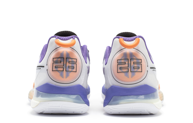 361° DVD2 CQT Shock Absorbers Slip Resistant Abrasion Resistant Breathable Low top Basketball Shoes Men's Purple White купить в интернет-магазине Yoocart с быстрой доставкой по России.