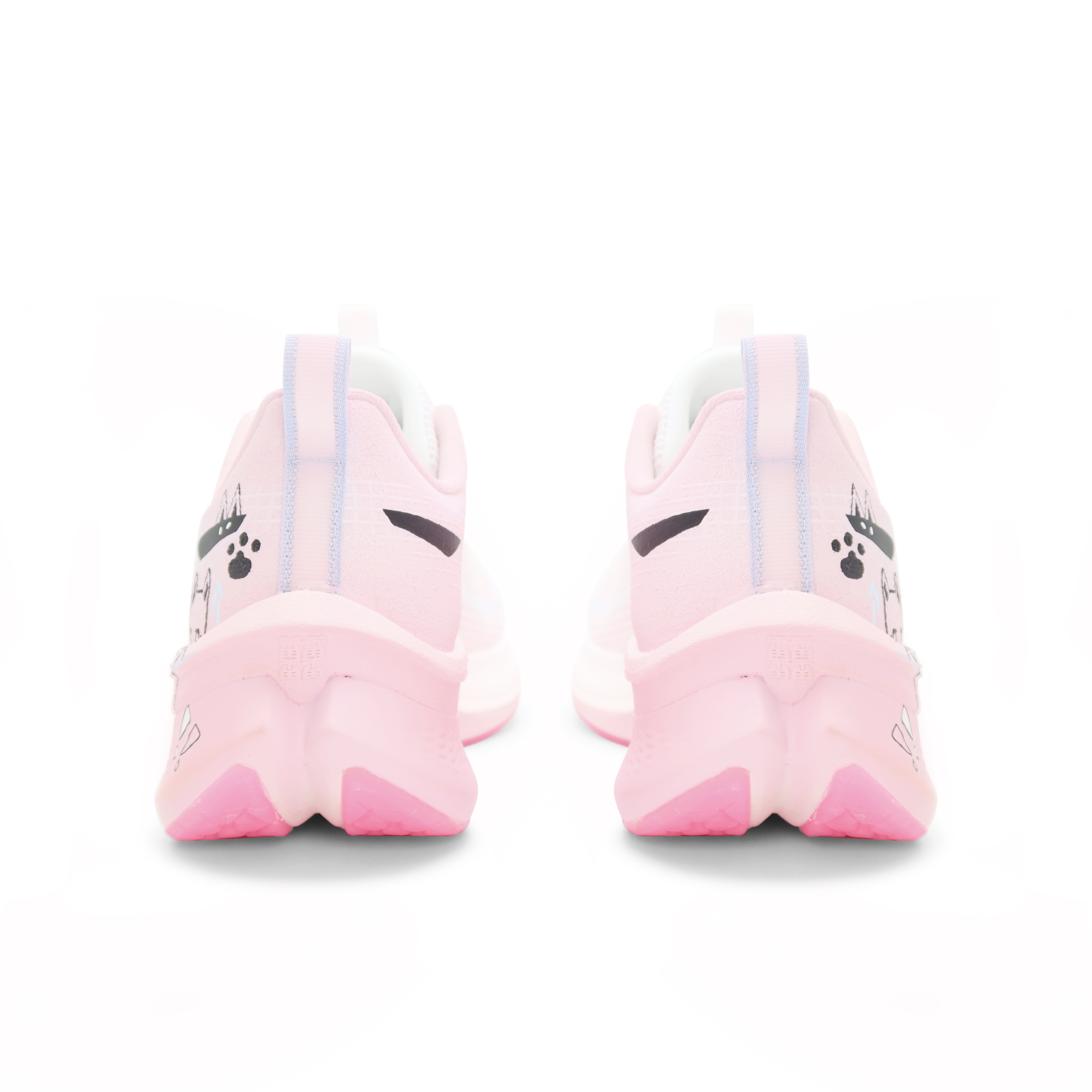 LiNing Red Hare 7 Pro Shock Absorbers Slip Resistant Breathable Low Top Running Shoes Men's Pink White купить в интернет-магазине Yoocart с быстрой доставкой по России.