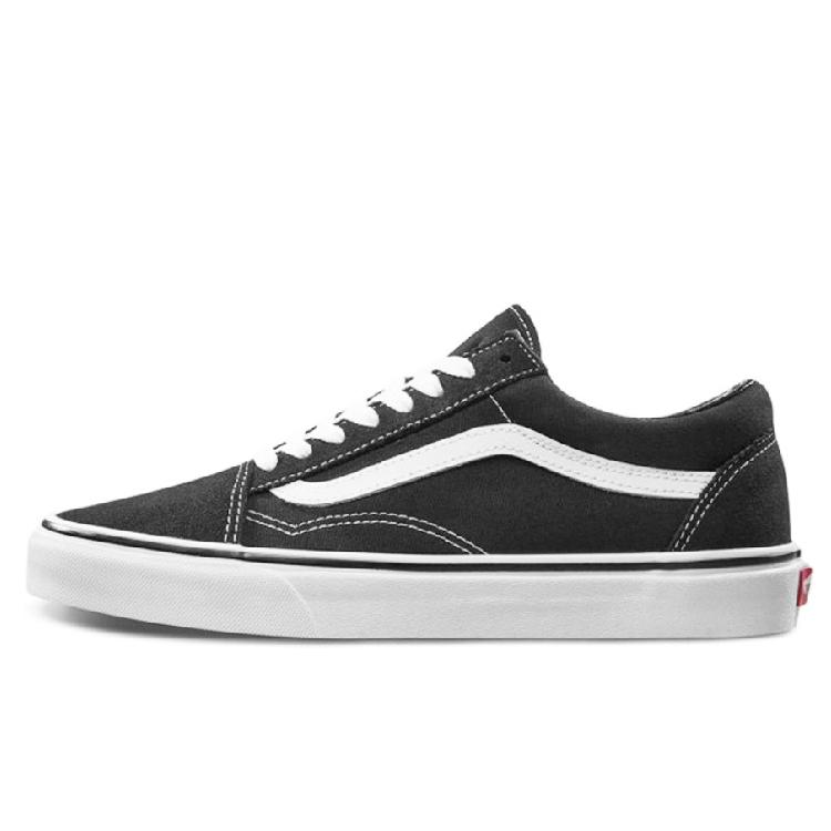 Vans Old Skool Black Lightweight Low-Top Skateboard Shoes Unisex Black White купить в интернет-магазине Yoocart с быстрой доставкой по России.
