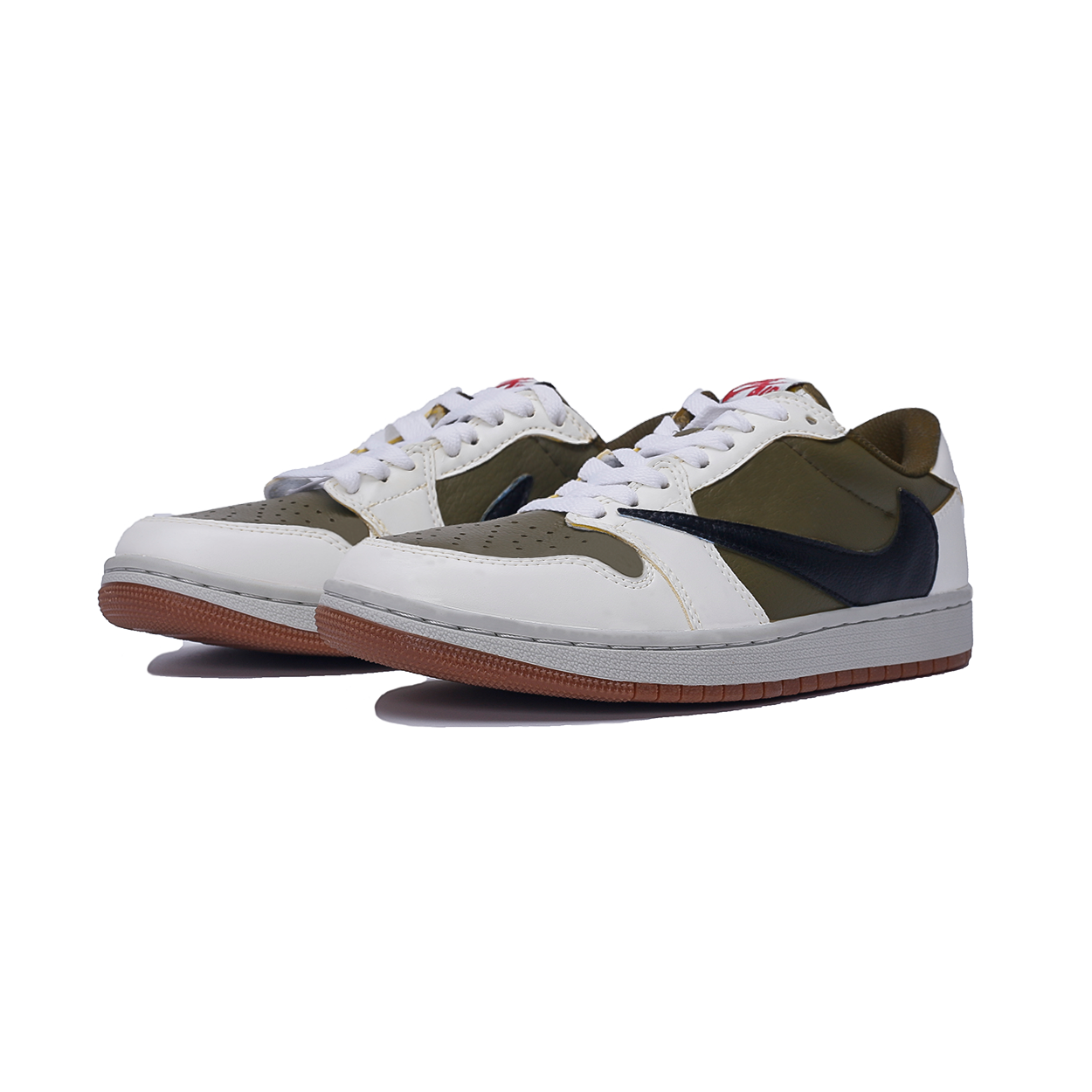 Jordan Air Jordan 1 Vintage Basketball Shoes Unisex Low top Beige Green купить в интернет-магазине Yoocart с быстрой доставкой по России.