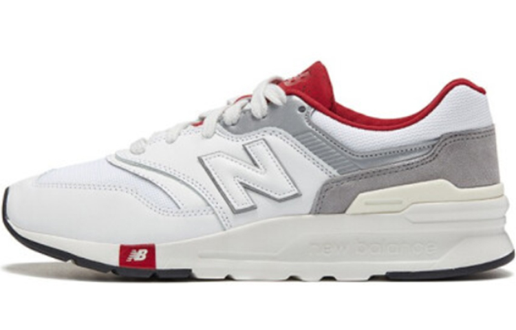 New Balance 997 Series White Red D Wide 'White Red'
