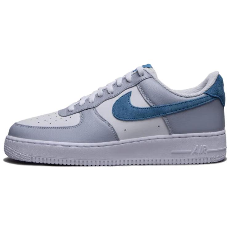 Nike Air Force 1 Anti-Slip Wear-Resistant Low-Top Skateboard Shoes Unisex Blue White
