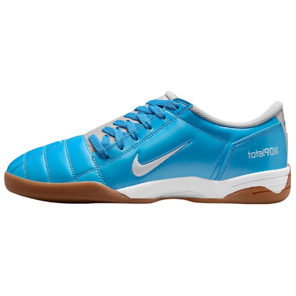 Nike Total 90 IIl Anti Slip Wear Resistant Soccer Shoes Unisex University Blue