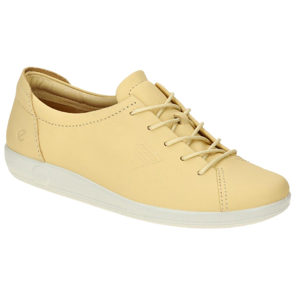 Ecco Low Top Casual Shoes Women's Yellow