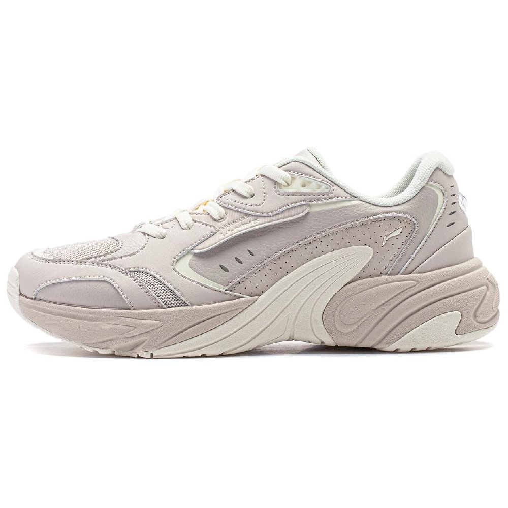 LINING Casual Shoes Men Low-Top Beige Gray