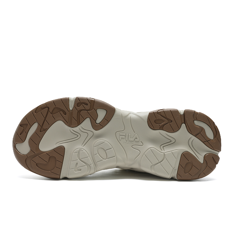 FILA MARS 3 Slip Resistant Low Top Running Shoes Men's Beige Brown
