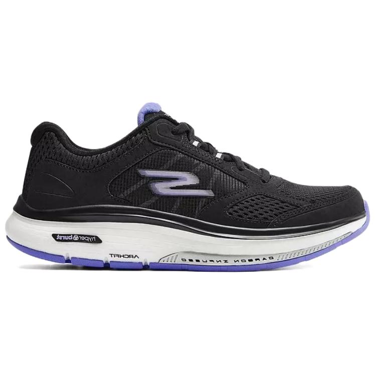 Skechers Cushioning, Breathable Coverage, Rebound Low top Running Shoes Women's Black Purple купить в интернет-магазине Yoocart с быстрой доставкой по России.