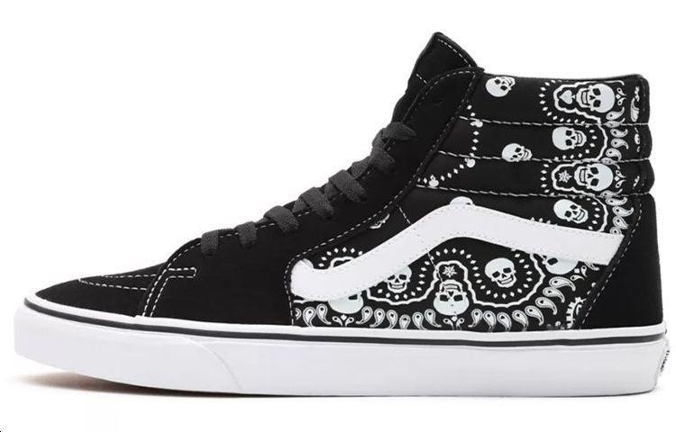 Vans SK8 Hi Bandana-Black