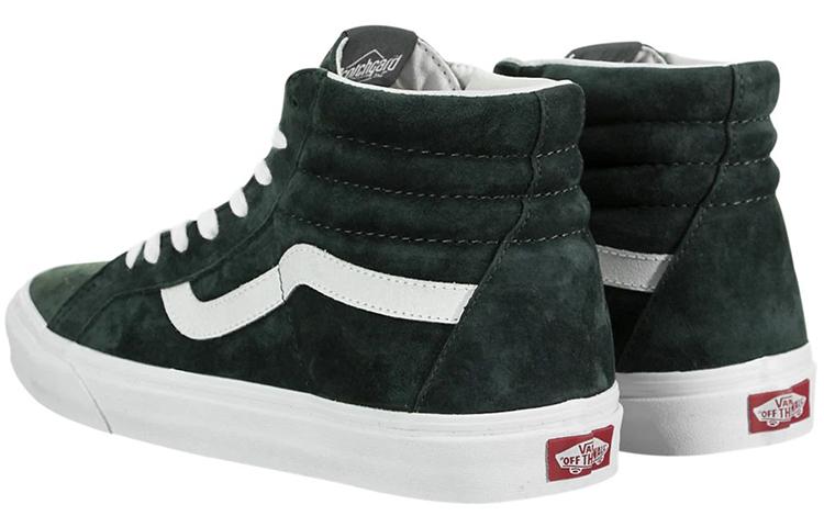 Vans Sk8 Hi Re Issue Pig Suede Darkest Spruce купить в интернет-магазине Yoocart с быстрой доставкой по России.