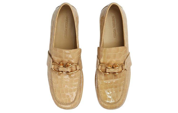Bottega Veneta Monsieur Loafers Casual Shoes Women's Nut Candy Color купить в интернет-магазине Yoocart с быстрой доставкой по России.