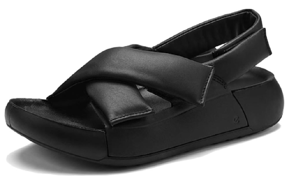 Ecco Beach Sandals Women's Black