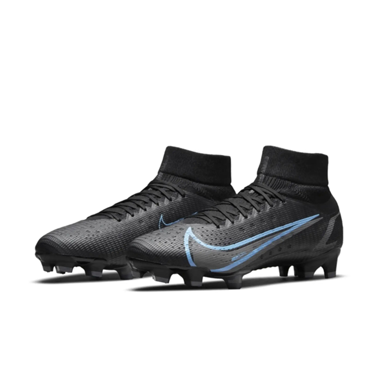 Nike Mercurial Superfly 8 Pro Fg 'Black Photo Blue' купить в интернет-магазине Yoocart с быстрой доставкой по России.
