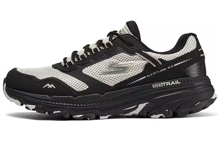 Skechers Cushioning Wear-Resistant Low-Top Running Shoes Men's Umber