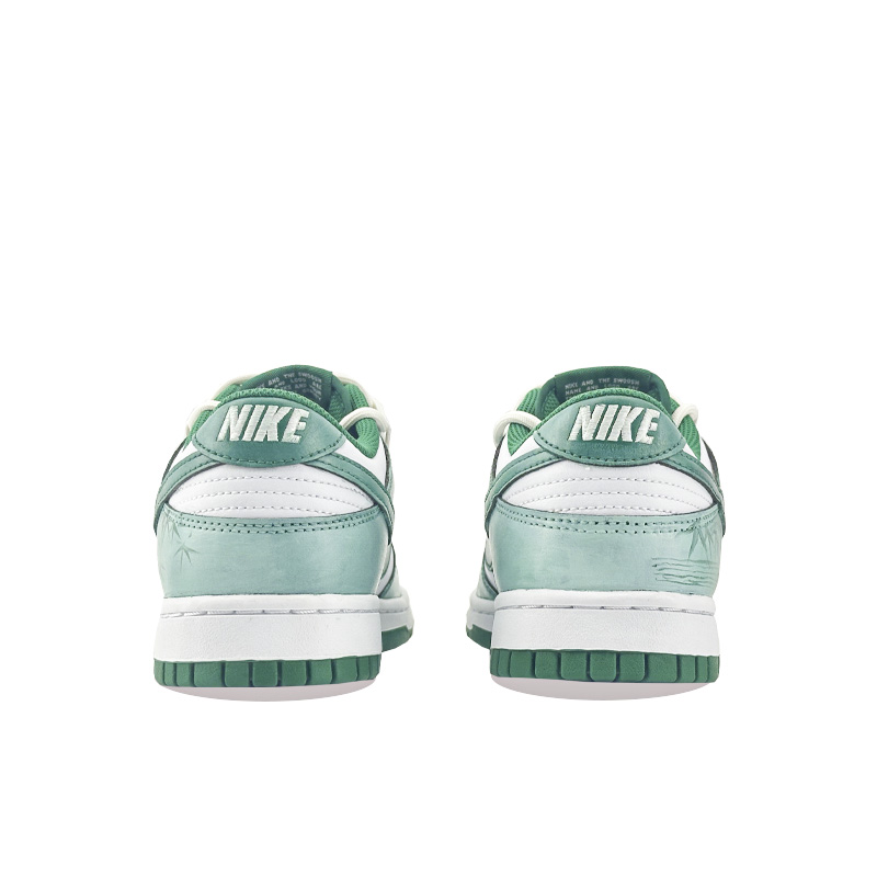 Nike Dunk Bamboo Blessing Breeze Cushioning, Wear Resistant Low top Skateboard Shoes Unisex White Green купить в интернет-магазине Yoocart с быстрой доставкой по России.