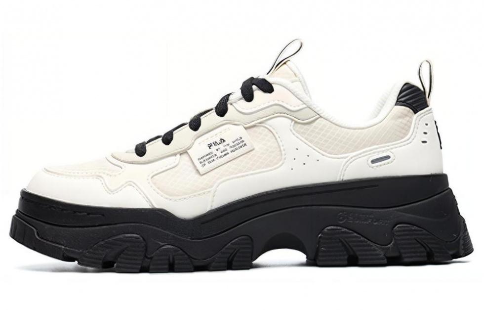 FILA HIKE Low Top Chunky Sneakers Women's Black White