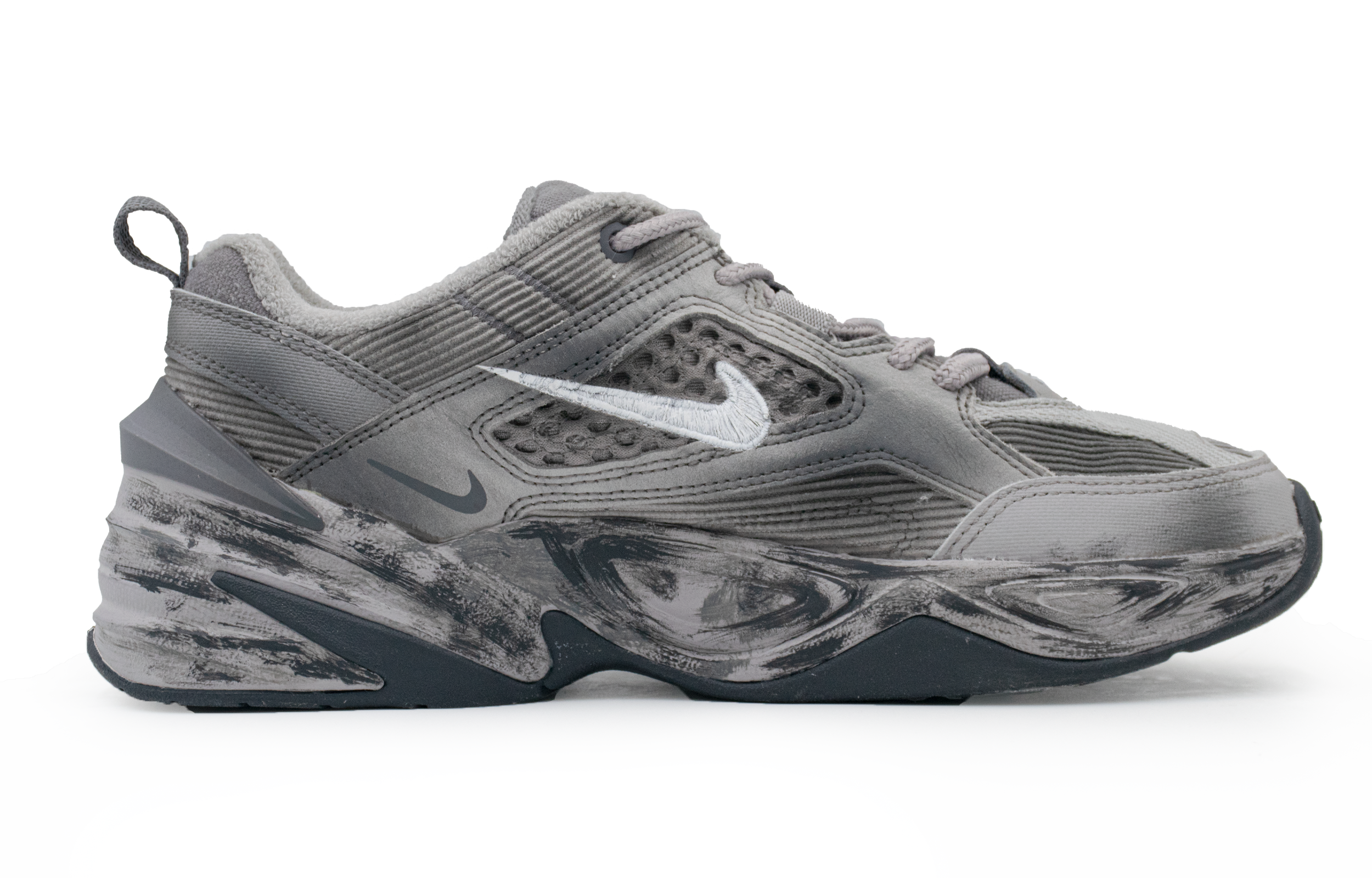 Nike M2K Tekno Gray Domain Low Top Chunky Sneakers Unisex Gray купить в интернет-магазине Yoocart с быстрой доставкой по России.