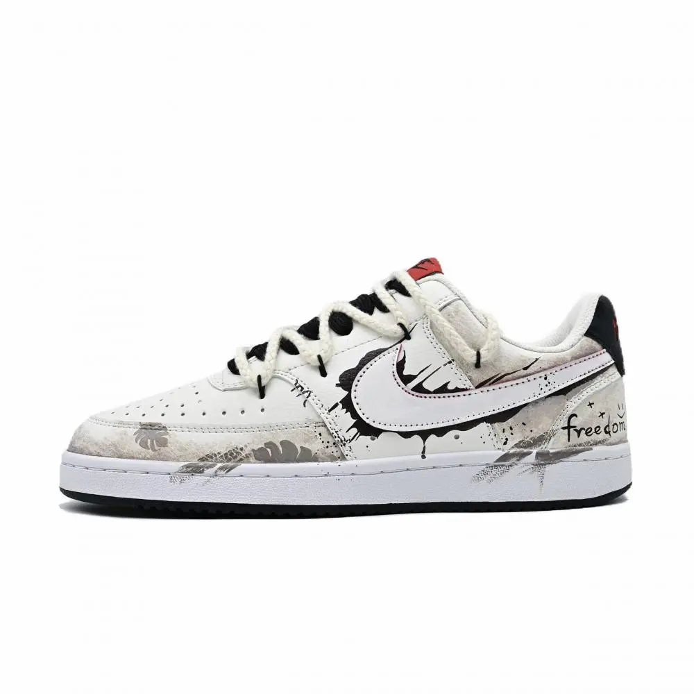 Nike Court Victory Mocha Cocoa Slip Resistant Abrasion Resistant Low top Skateboard Shoes Men's Brown Coffee