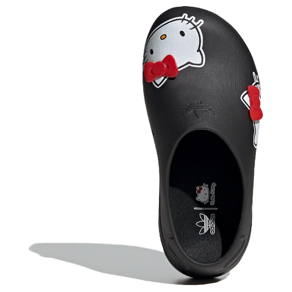 Adidas AdiFOM Stan Smith Mules Hello Kitty Core Black Red Cloud White Women's