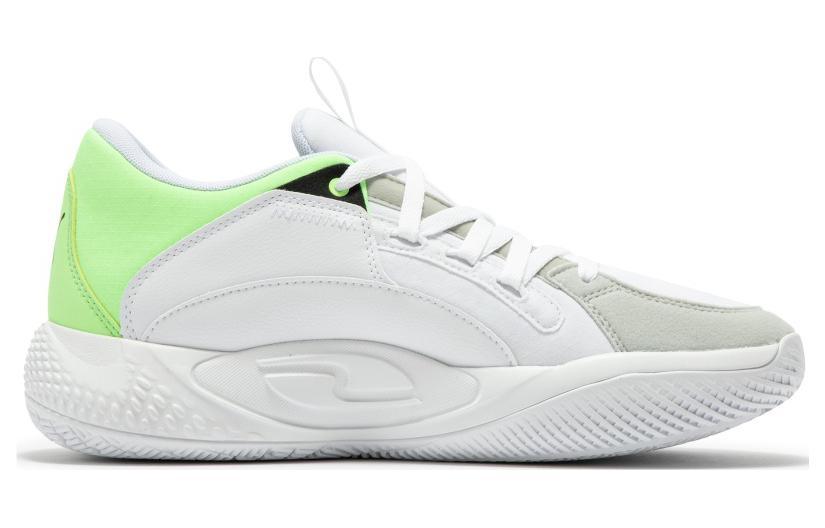 PUMA Court Rider Chaos 'Jewel White Fizzy Lime' купить в интернет-магазине Yoocart с быстрой доставкой по России.
