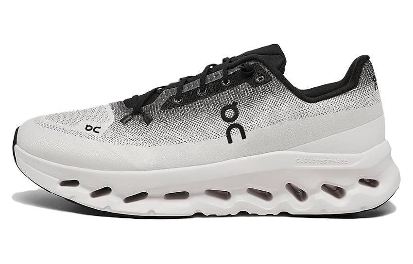 On Cloudtilt Cushioning Wear-Resistant Low-Top Casual Shoes Men's White Black