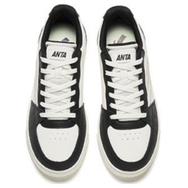Anta Cushioning, Wear Resistant Low top Skateboard Shoes Women's Black White купить в интернет-магазине Yoocart с быстрой доставкой по России.