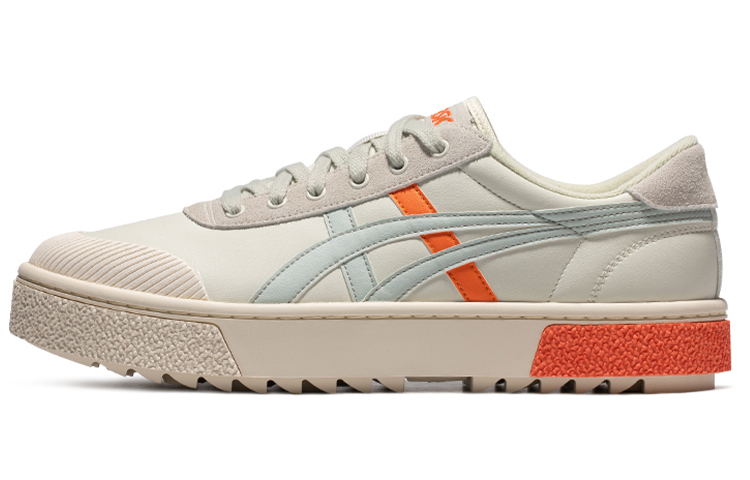 Asics Court Trail Sneakers Beige/Blue/Orange