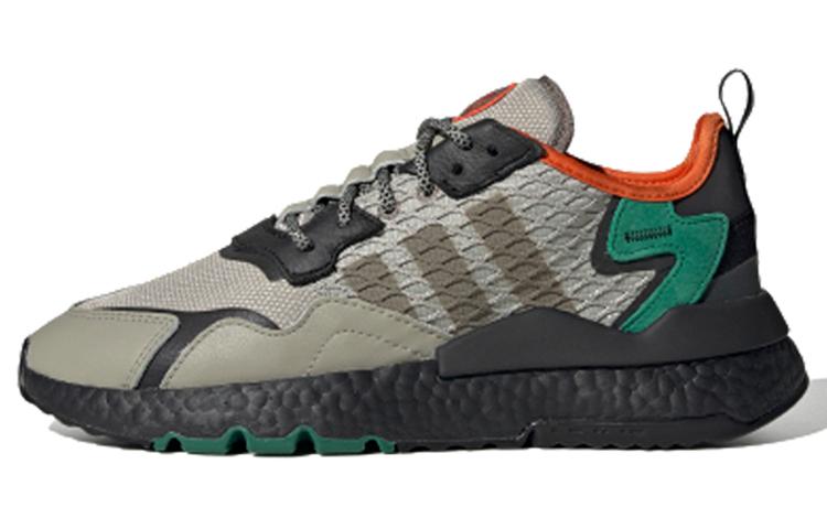 Adidas Nite Jogger Sesame Black Bold Green