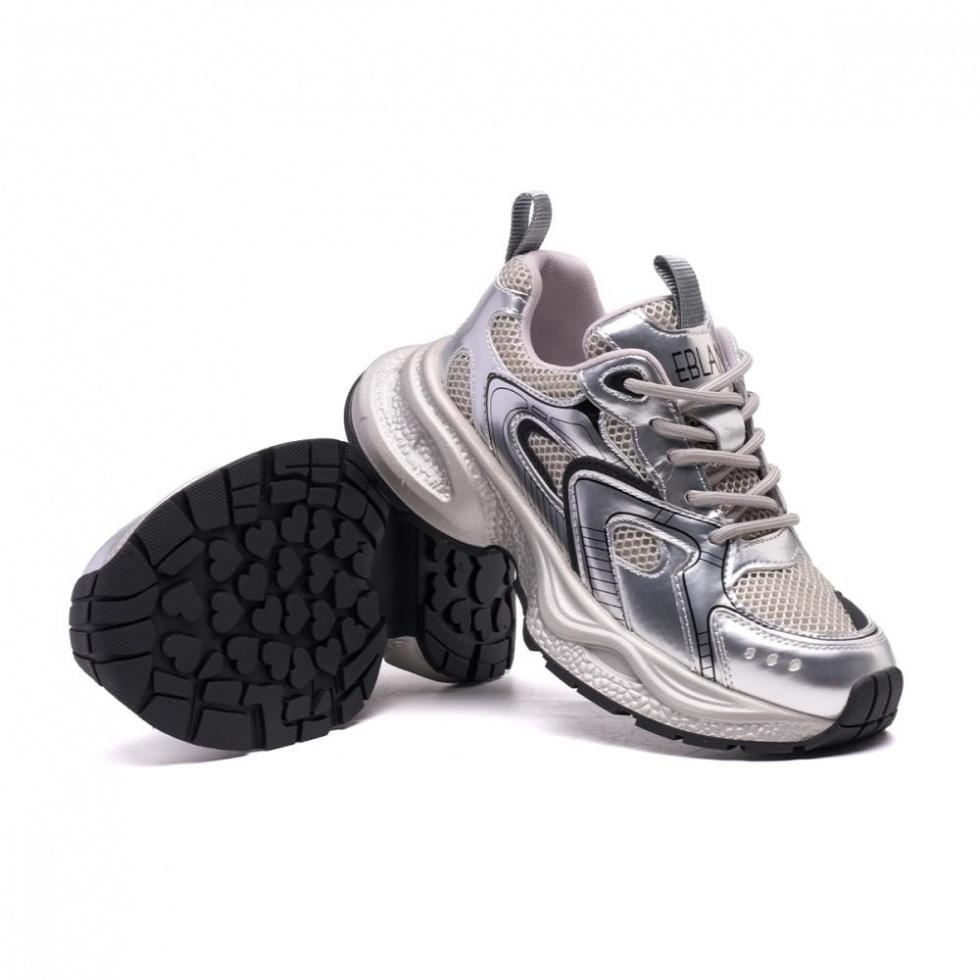 EBLAN Low-Top Chunky Sneakers Women's Silver купить в интернет-магазине Yoocart с быстрой доставкой по России.