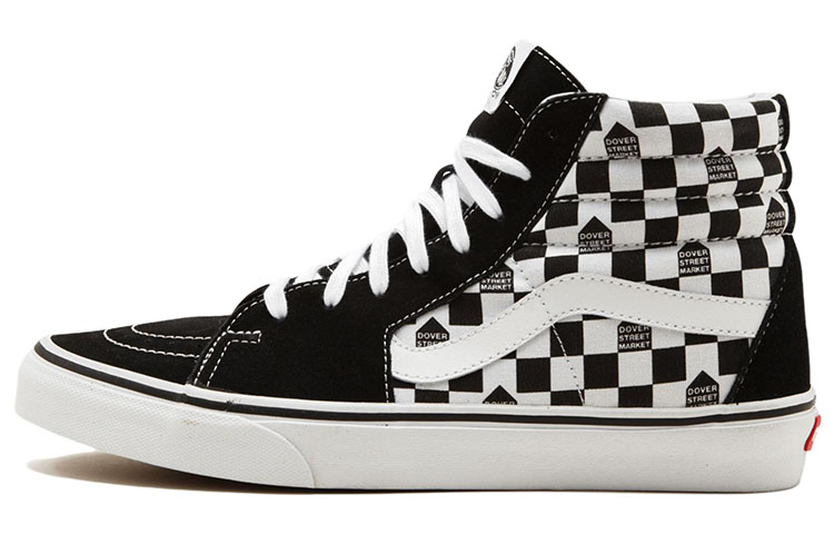 Vans Sk8 Hi Dsm Checkerboard Black White