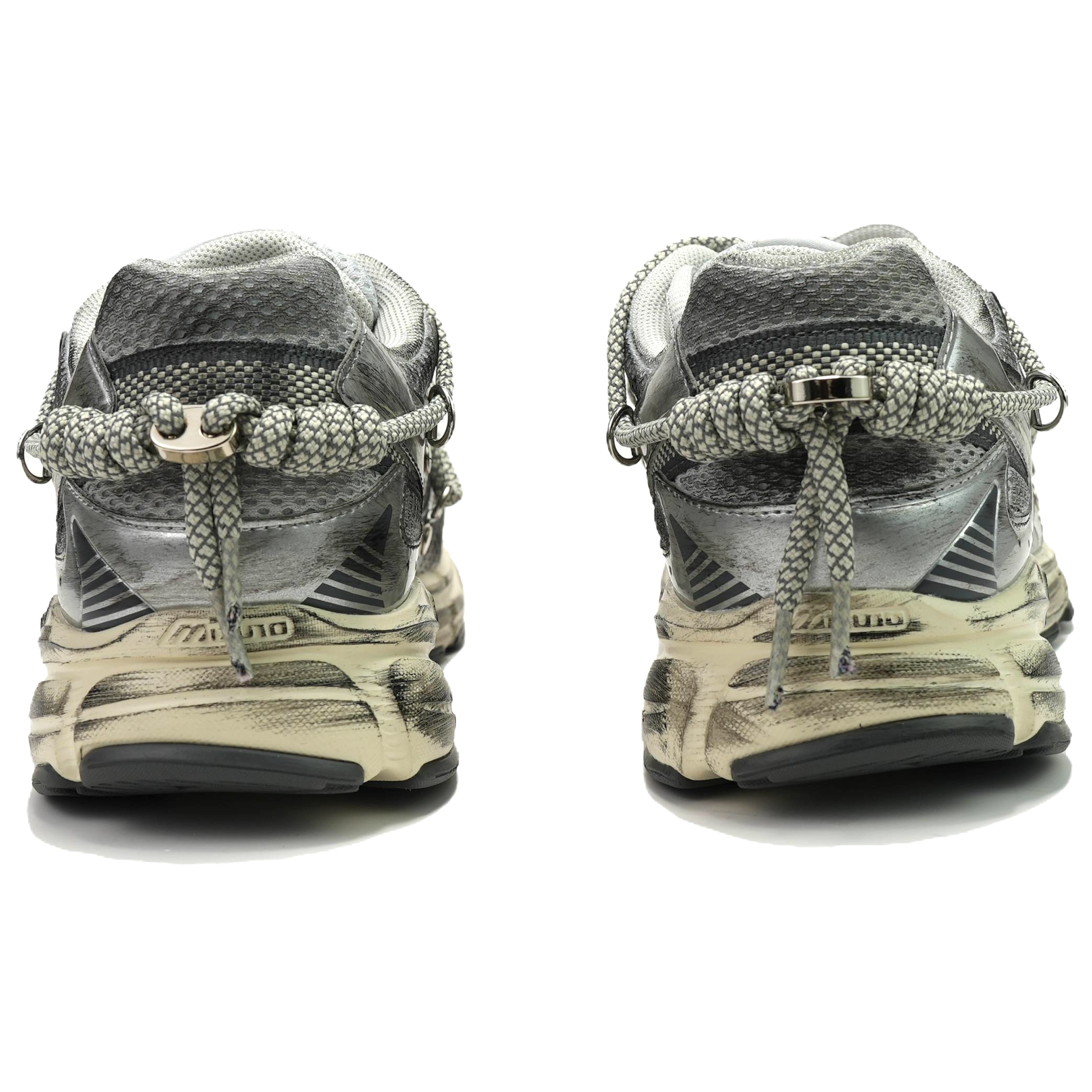 Mizuno Speed 2K Abrasion Resistant Low Top Casual Sprint City Commute Running Shoes Unisex Silver Gray купить в интернет-магазине Yoocart с быстрой доставкой по России.