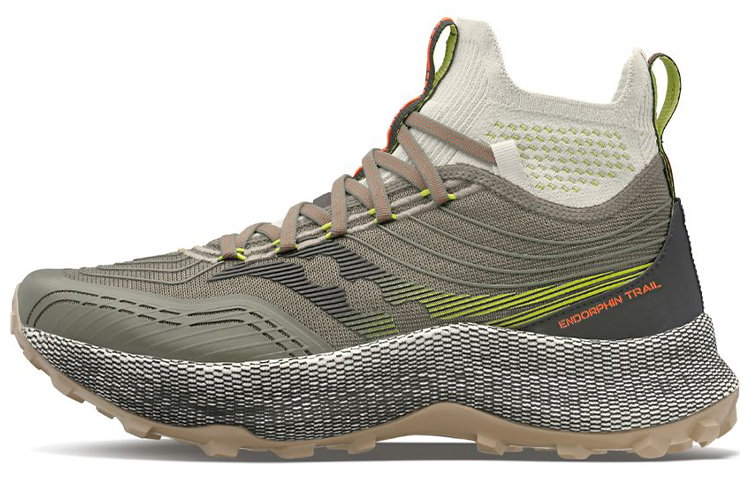 Saucony Endorphin Trail Mid Olive Black