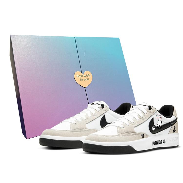 Nike SB Adversary Skateboard Shoes Unisex Low Top Gray/White