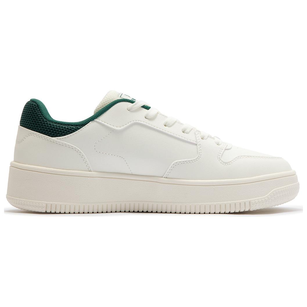 361° Abrasion-Resistant Cushioning Slip-Resistant Low-Top Skateboard Shoes Men's White Green купить в интернет-магазине Yoocart с быстрой доставкой по России.