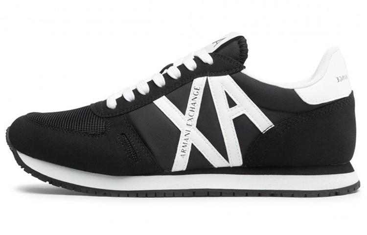 ARMANI EXCHANGEAE Low-Top Sports Casual Shoes Men's Black