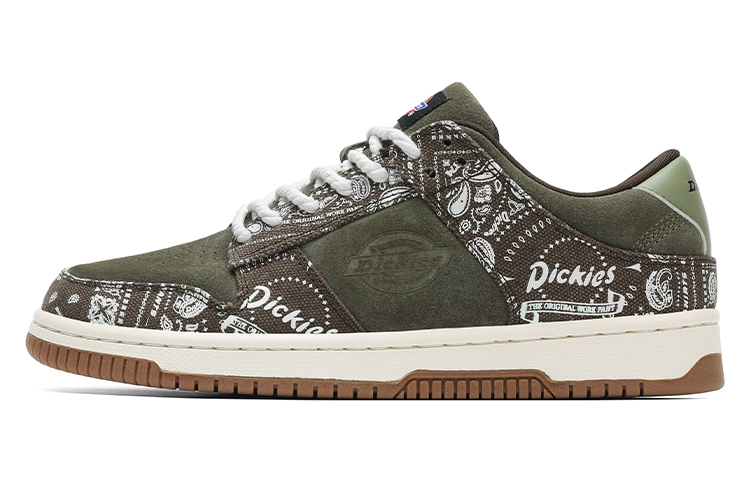Dickies Low Top Skateboard Shoes Women's Brown