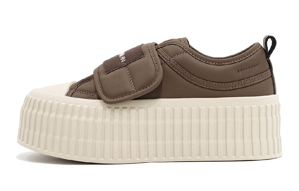 EBLAN Low-Top Casual Shoes Women's Brown