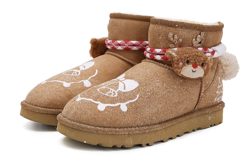 UGG Classic Mini II Short Snow Boots Women's Chestnut
