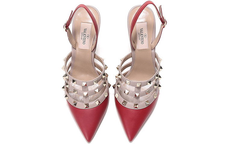 Valentino Slim Heel High Heels Women's Pink