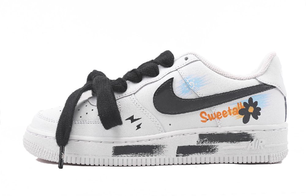 Nike Air Force 1 Low Top Skateboard Shoes Unisex White