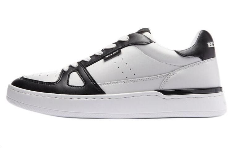 COACH Clip Low-Top Skateboard Shoes Women's White