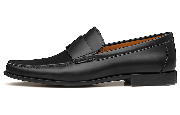 HERMES Duke Loafers Women's Black