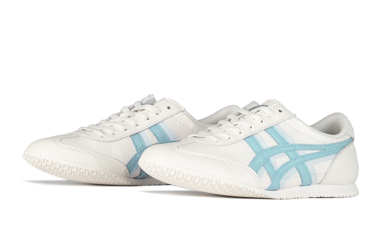 Onitsuka Tiger Machu Racer Casual Shoes Unisex Low Top Blue Beige купить в интернет-магазине Yoocart с быстрой доставкой по России.