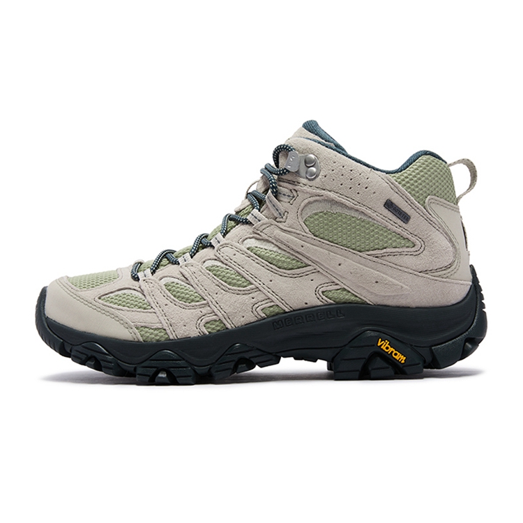 MERRELL MQM 3 Mid Top Hiking Shoes Men's Brown Green