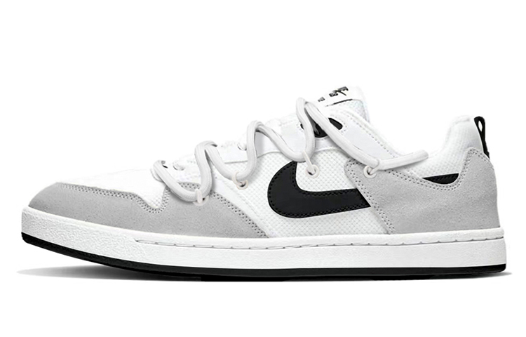 Nike SB Alleyoop Skateboard Shoes Men Low-Top Gray