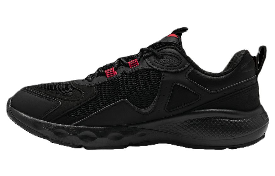Under Armour Cushioning Wear-Resistant Low-Top Casual Running Shoes Men's Black