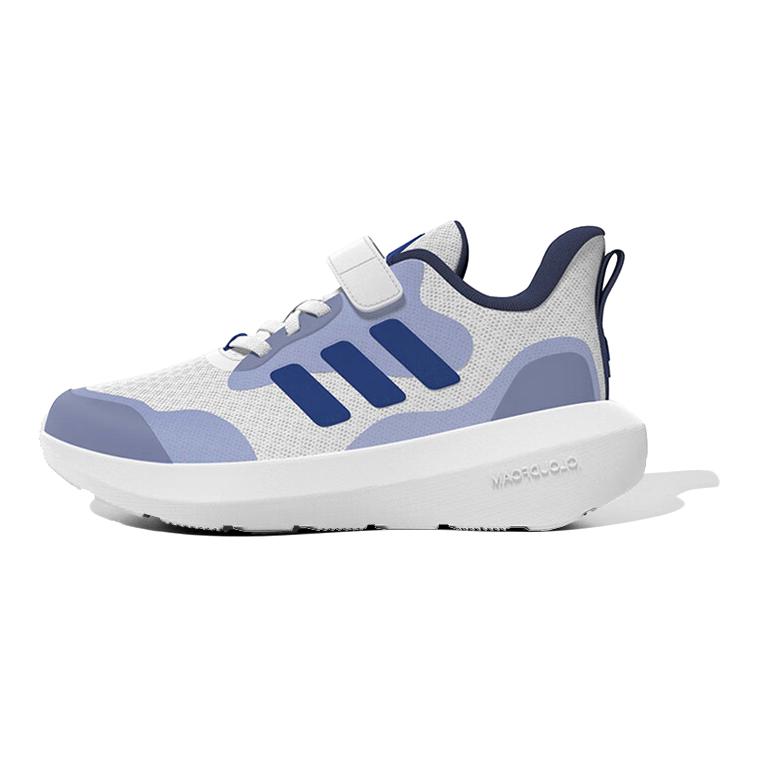 Adidas Fortarun Slip Resistant Low Top Kids' Running Shoes White Blue Kids'
