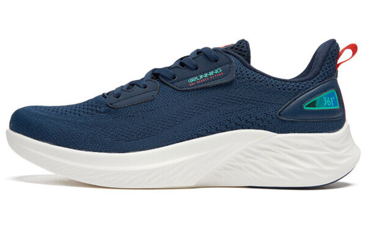 361° QU!KFOAM Low Top Running Shoes Men's Blue Red